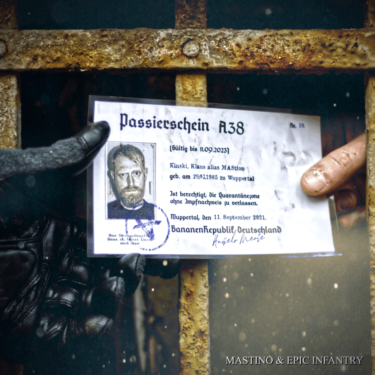 Mastino - Passierschein A38 FRONT